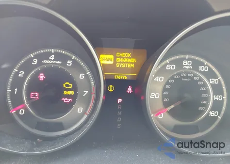 2011 Acura Mdx z USA, uszkodzony, nr VIN 2HNYD2H20BH526470